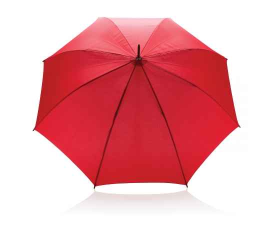 Зонт-трость полуавтомат, d115 см, Красный, Цвет: красный, Размер: , высота 83 см., диаметр 115 см., изображение 3