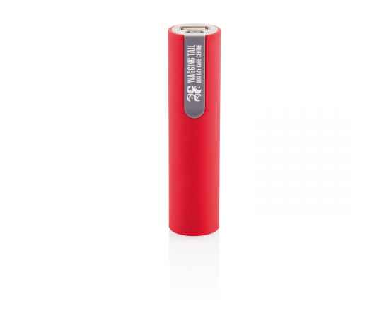 Зарядное устройство 2200 mAh, красный, серый, Цвет: красный, серый, Размер: , высота 10 см., диаметр 2,5 см., изображение 3