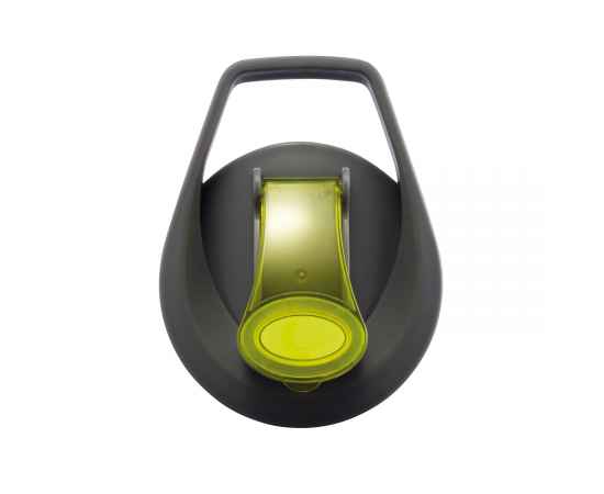 Бутылка для воды Tritan с контейнером для фруктов, 800 мл, Серый, Цвет: зеленый, темно-серый, Размер: , высота 27,5 см., диаметр 7,2 см., изображение 7