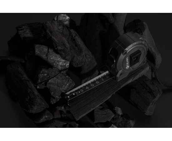 Рулетка Gear X 5 м с функцией медленного/быстрого втягивания, Черный, Цвет: черный, Размер: Длина 6,7 см., ширина 6,7 см., высота 4 см., изображение 5