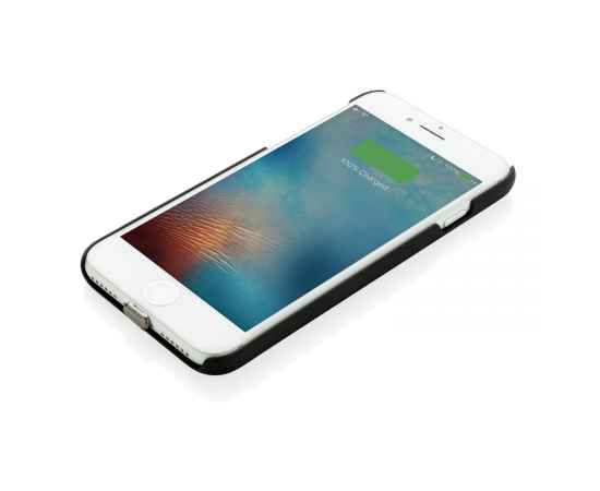 Чехол для беспроводной зарядки iPhone 6/7, черный,, Цвет: черный, Размер: Длина 7 см., ширина 0,9 см., высота 14 см., изображение 7