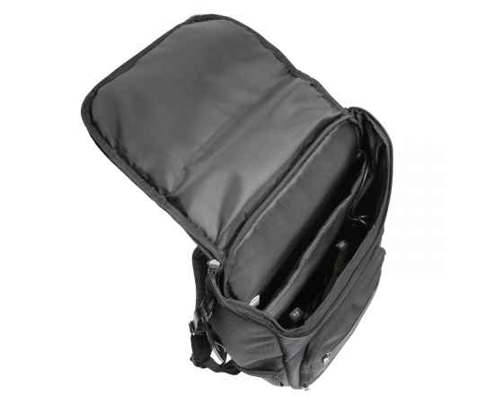 Рюкзак Swiss Peak Voyager из RPET AWARE™ для ноутбука 15,6', Черный, Цвет: черный, Размер: Длина 29 см., ширина 14 см., высота 47 см., изображение 13