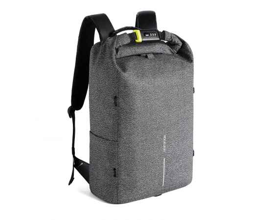 Рюкзак Urban с защитой от карманников, Серый, Цвет: серый, Размер: Длина 31,5 см., ширина 14,5 см., высота 46 см., изображение 2