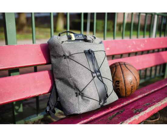Рюкзак Urban с защитой от карманников, Серый, Цвет: серый, Размер: Длина 31,5 см., ширина 14,5 см., высота 46 см., изображение 17