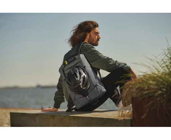 Рюкзак Urban с защитой от карманников, Серый, Цвет: серый, Размер: Длина 31,5 см., ширина 14,5 см., высота 46 см., изображение 21