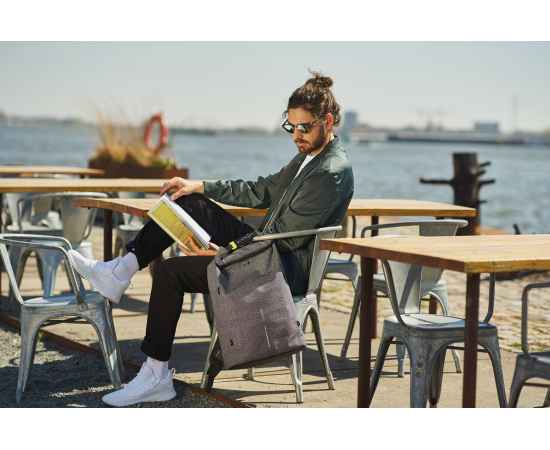 Рюкзак Urban с защитой от карманников, Серый, Цвет: серый, Размер: Длина 31,5 см., ширина 14,5 см., высота 46 см., изображение 23