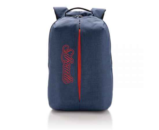 Рюкзак Smart, Синий, Цвет: синий, оранжевый, Размер: Длина 16 см., ширина 30 см., высота 45 см., изображение 3