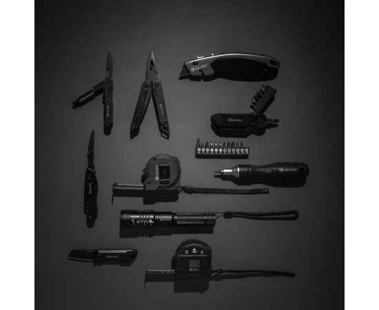 Карманный нож Gear X, Черный, Цвет: черный, Размер: Длина 9,8 см., ширина 2,6 см., высота 1,7 см., изображение 13