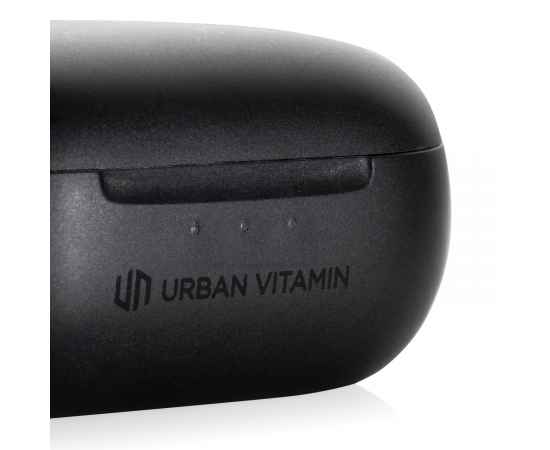 Беспроводные наушники Urban Vitamin Gilroy с активным шумоподавлением ANC, ENC, черный,, Цвет: черный, Размер: Длина 6,8 см., ширина 4,5 см., высота 3,1 см., изображение 17