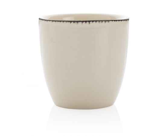 Набор керамических чашек Ukiyo, 4 предмета, Белый, Цвет: белый, Размер: Длина 7,5 см., ширина 7,5 см., высота 7,3 см., диаметр 7,5 см., изображение 3