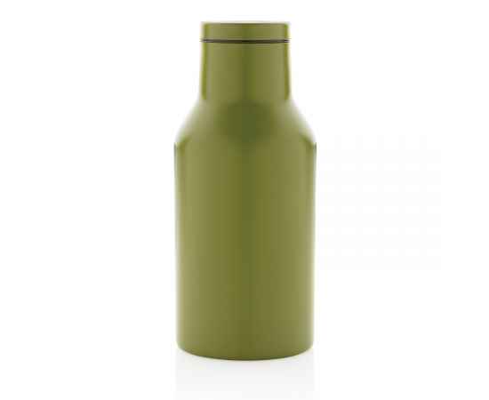 Вакуумная бутылка из переработанной нержавеющей стали (стандарт RCS), 300 мл, Зеленый, Размер: , высота 1 530 см., диаметр 6,8 см., изображение 3