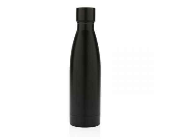 Вакуумная бутылка из переработанной нержавеющей стали RCS, 0,5 л, Черный, Цвет: черный,, Размер: , высота 26 см., диаметр 7 см., изображение 3