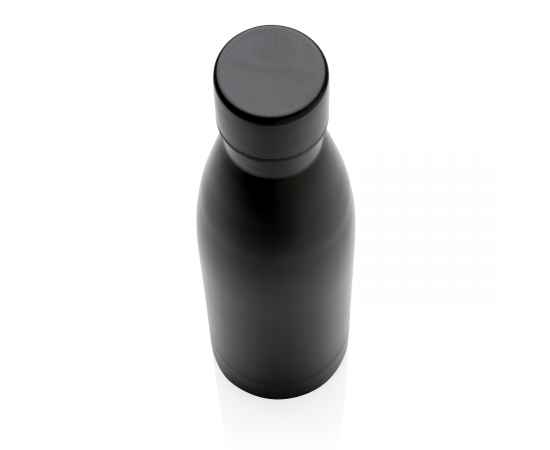 Вакуумная бутылка из переработанной нержавеющей стали RCS, 0,5 л, Черный, Цвет: черный,, Размер: , высота 26 см., диаметр 7 см., изображение 7