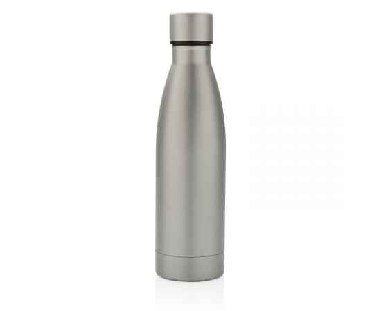 Вакуумная бутылка из переработанной нержавеющей стали RCS, 0,5 л, Серый, Цвет: серый,, Размер: , высота 26 см., диаметр 7 см., изображение 3