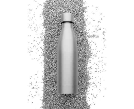 Вакуумная бутылка из переработанной нержавеющей стали RCS, 0,5 л, Серый, Цвет: серый,, Размер: , высота 26 см., диаметр 7 см., изображение 10