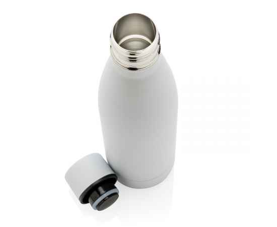 Вакуумная бутылка из переработанной нержавеющей стали RCS, 0,5 л, Белый, Цвет: белый,, Размер: , высота 26 см., диаметр 7 см., изображение 7