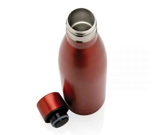 Вакуумная бутылка из переработанной нержавеющей стали RCS, 0,5 л, Красный, Цвет: красный,, Размер: , высота 26 см., диаметр 7 см., изображение 8