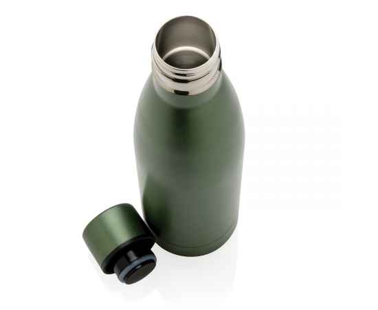 Вакуумная бутылка из переработанной нержавеющей стали RCS, 0,5 л, Зеленый, Цвет: зеленый,, Размер: , высота 26 см., диаметр 7 см., изображение 8