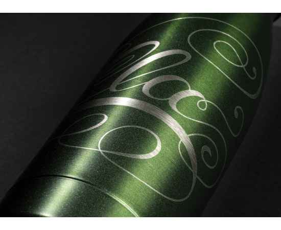 Вакуумная бутылка из переработанной нержавеющей стали RCS, 0,5 л, Зеленый, Цвет: зеленый,, Размер: , высота 26 см., диаметр 7 см., изображение 11
