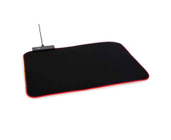 Игровой коврик для мыши с RGB-подсветкой, черный,, изображение 4