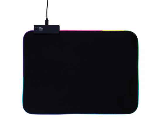 Игровой коврик для мыши с RGB-подсветкой, черный,, изображение 10