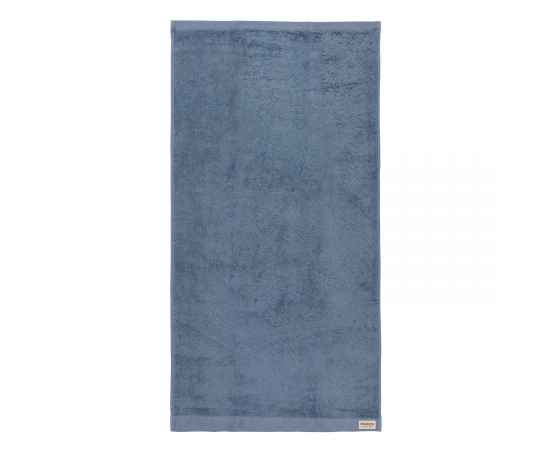 Банное полотенце Ukiyo Sakura из хлопка AWARE™, 500 г/м2, 50x100 см, Синий, Цвет: синий,, Размер: Длина 100 см., ширина 50 см., высота 2 см., диаметр 0 см., изображение 2