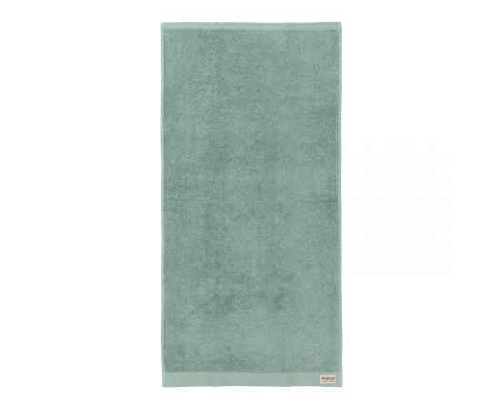 Банное полотенце Ukiyo Sakura из хлопка AWARE™, 500 г/м2, 50x100 см, Зеленый, Цвет: зеленый,, Размер: Длина 100 см., ширина 50 см., высота 2 см., диаметр 0 см., изображение 2