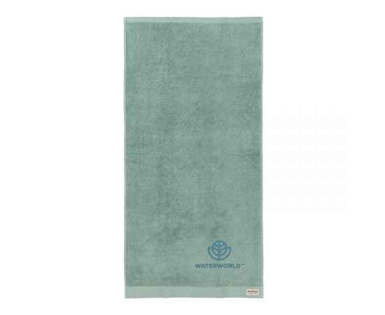 Банное полотенце Ukiyo Sakura из хлопка AWARE™, 500 г/м2, 50x100 см, Зеленый, Цвет: зеленый,, Размер: Длина 100 см., ширина 50 см., высота 2 см., диаметр 0 см., изображение 3