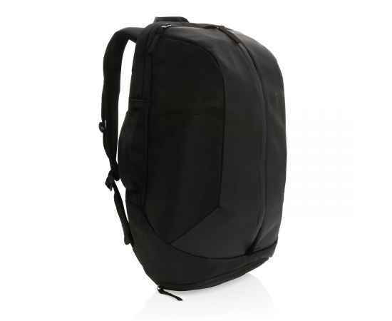 Рюкзак для работы и спорта Swiss Peak из rPET AWARE™, 15,6', Черный, Цвет: черный,, Размер: Длина 29 см., ширина 14,5 см., высота 51 см., диаметр 0 см., изображение 12