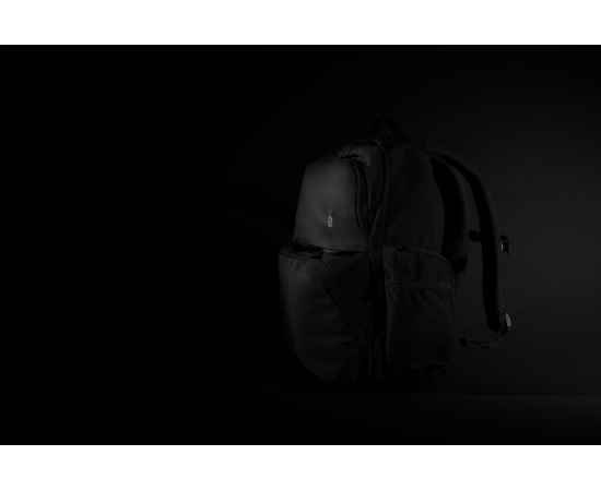 Городской рюкзак Swiss Peak из rPET AWARE™, 15,6', Черный, Цвет: черный,, Размер: Длина 30 см., ширина 18 см., высота 43 см., диаметр 0 см., изображение 5