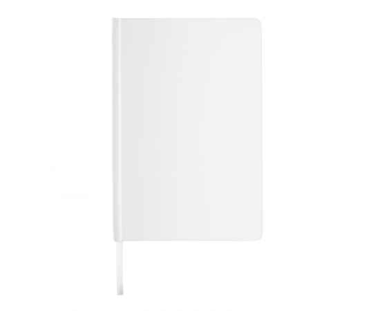 Блокнот Impact из каменной бумаги в твердом переплете, А5, Белый, Цвет: белый,, Размер: Длина 21,3 см., ширина 14,2 см., высота 1,2 см., диаметр 0 см., изображение 9