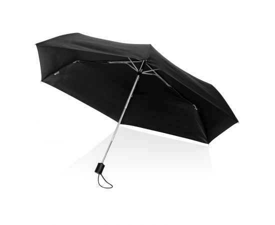 Ультралегкий автоматический зонт Swiss Peak из rPET, d95 см, Черный, Цвет: черный,, Размер: , высота 53 см., диаметр 96 см., изображение 2