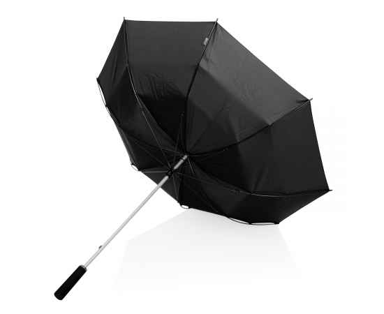 Ультралегкий зонт-трость Swiss Peak из rPET Aware™, d112 см, Черный, Цвет: черный,, Размер: , высота 86,5 см., диаметр 112 см., изображение 3