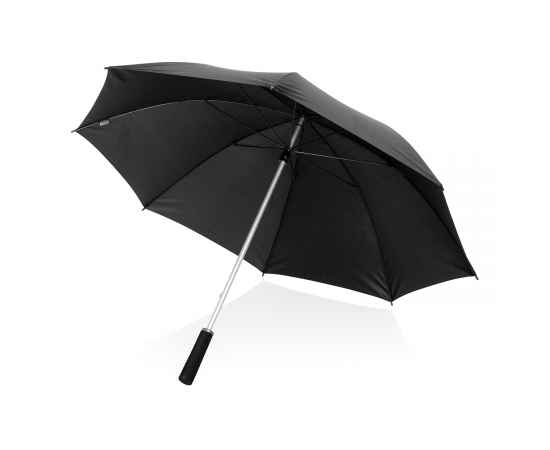 Ультралегкий зонт-трость Swiss Peak из rPET Aware™, d112 см, Черный, Цвет: черный,, Размер: , высота 86,5 см., диаметр 112 см., изображение 7