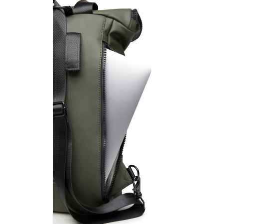 Сумка-рюкзак VINGA Baltimore, Зеленый, Цвет: зеленый,, Размер: Длина 30 см., ширина 10 см., высота 40 см., диаметр 0 см., изображение 8