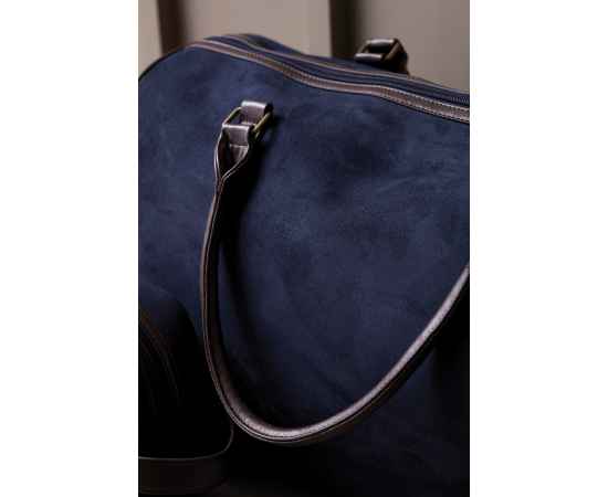 Дорожная сумка VINGA Hunton, Синий, Цвет: синий,, Размер: Длина 48,5 см., ширина 25 см., высота 30 см., диаметр 0 см., изображение 9
