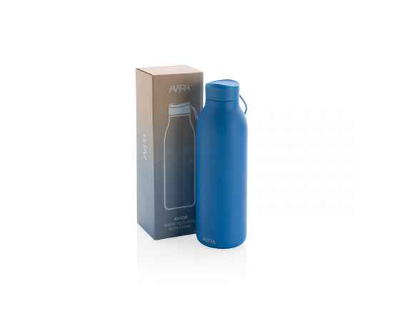 Термобутылка Avira Avior из переработанной нержавеющей стали RCS, 500 мл, Синий, Цвет: синий,, Размер: , высота 22,3 см., диаметр 7 см., изображение 2
