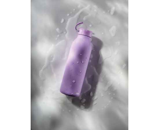 Термобутылка Avira Avior из переработанной нержавеющей стали RCS, 500 мл, Фиолетовый, Цвет: фиолетовый,, Размер: , высота 22,3 см., диаметр 7 см., изображение 6