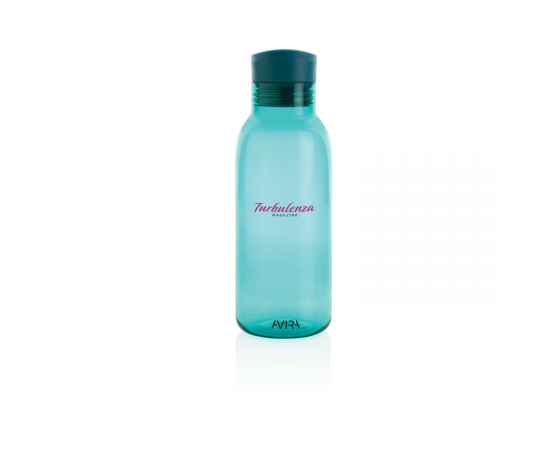 Бутылка для воды Avira Atik из rPET RCS, 500 мл, Бирюзовый, Цвет: бирюзовый,, Размер: , высота 20,3 см., диаметр 7 см., изображение 4