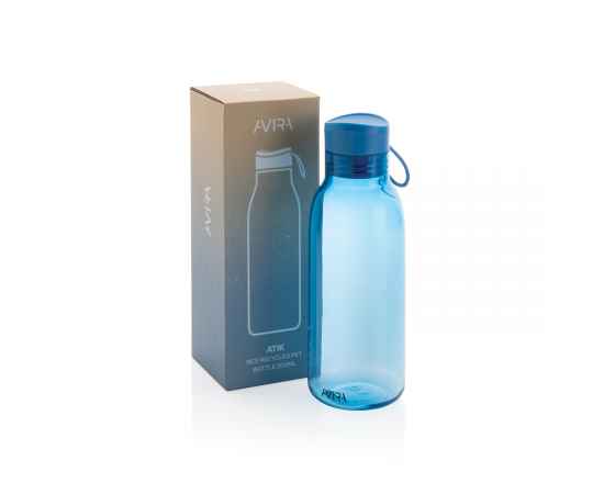 Бутылка для воды Avira Atik из rPET RCS, 500 мл, Синий, Цвет: синий,, Размер: , высота 20,3 см., диаметр 7 см., изображение 2