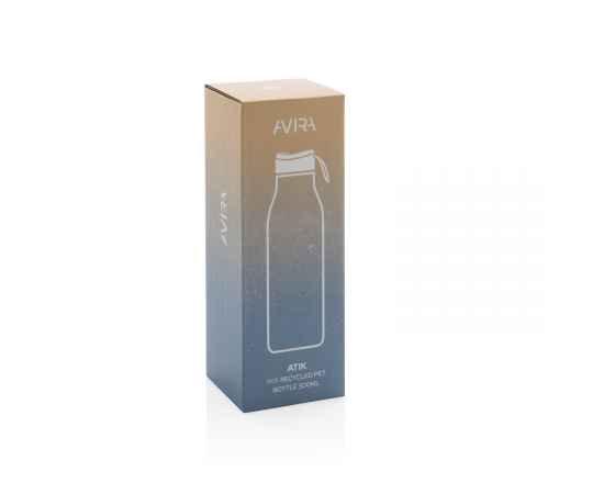 Бутылка для воды Avira Atik из rPET RCS, 500 мл, Синий, Цвет: синий,, Размер: , высота 20,3 см., диаметр 7 см., изображение 10
