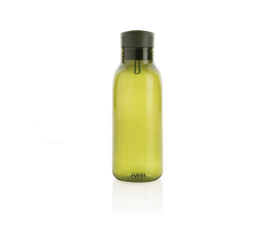 Бутылка для воды Avira Atik из rPET RCS, 500 мл, Зеленый, Цвет: зеленый,, Размер: , высота 20,3 см., диаметр 7 см., изображение 8