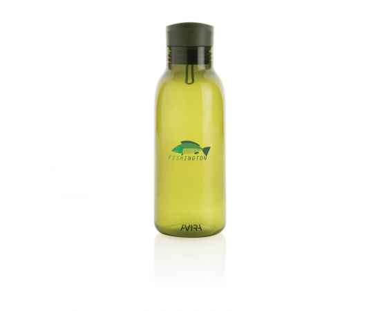 Бутылка для воды Avira Atik из rPET RCS, 500 мл, Зеленый, Цвет: зеленый,, Размер: , высота 20,3 см., диаметр 7 см., изображение 4