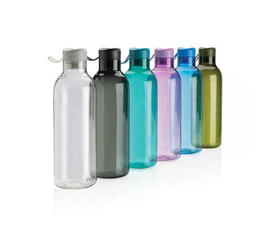 Бутылка для воды Avira Atik из rPET RCS, 1 л, Прозрачный, Цвет: прозрачный,, Размер: , высота 26,6 см., диаметр 8,3 см., изображение 9