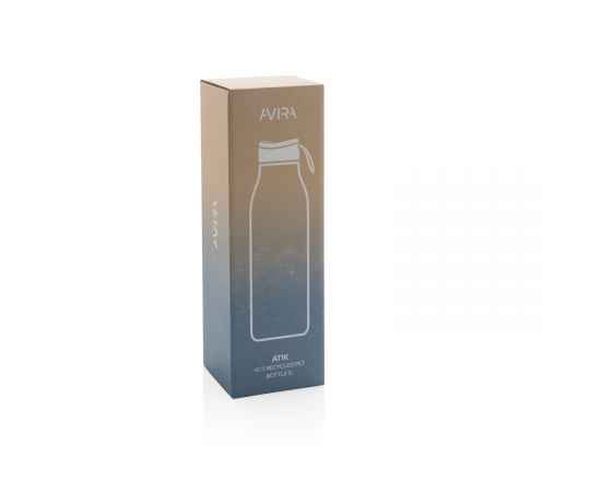 Бутылка для воды Avira Atik из rPET RCS, 1 л, Прозрачный, Цвет: прозрачный,, Размер: , высота 26,6 см., диаметр 8,3 см., изображение 10
