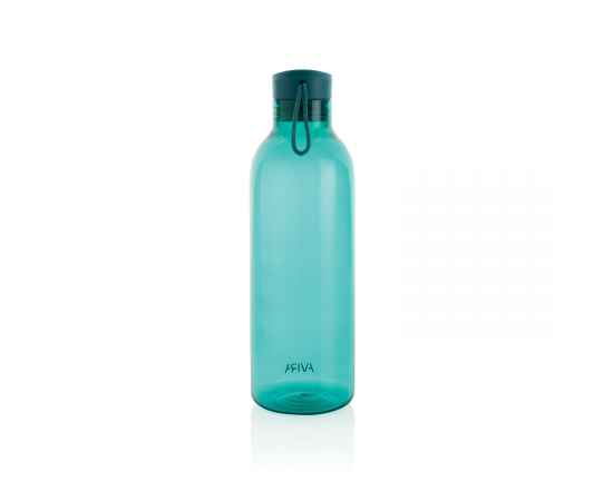 Бутылка для воды Avira Atik из rPET RCS, 1 л, Бирюзовый, Цвет: бирюзовый,, Размер: , высота 26,6 см., диаметр 8,3 см., изображение 3