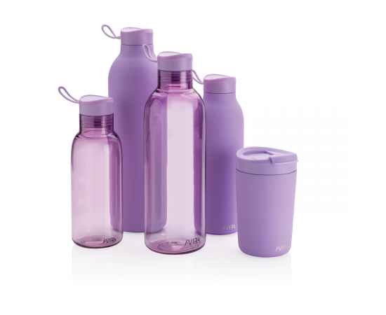 Бутылка для воды Avira Atik из rPET RCS, 1 л, Фиолетовый, Цвет: фиолетовый,, Размер: , высота 26,6 см., диаметр 8,3 см., изображение 5