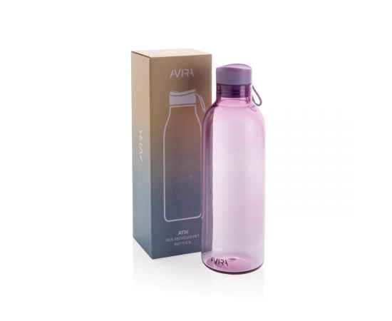 Бутылка для воды Avira Atik из rPET RCS, 1 л, Фиолетовый, Цвет: фиолетовый,, Размер: , высота 26,6 см., диаметр 8,3 см., изображение 2