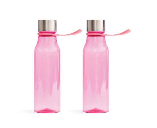 Бутылка для воды VINGA Lean из тритана, 600 мл, Розовый, Цвет: розовый,, Размер: , высота 23,5 см., диаметр 6,5 см., изображение 6
