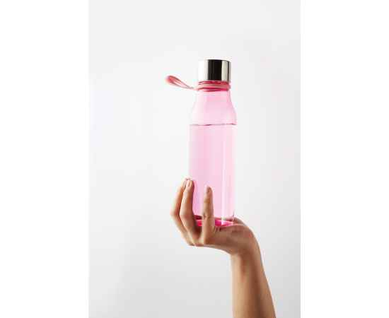 Бутылка для воды VINGA Lean из тритана, 600 мл, Розовый, Цвет: розовый,, Размер: , высота 23,5 см., диаметр 6,5 см., изображение 13